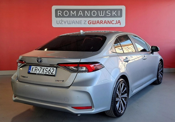 Toyota Corolla cena 104900 przebieg: 41971, rok produkcji 2022 z Kraków małe 497